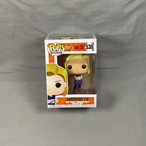 Pop! Animation # 530 Dragon Ball Z Android 18 Vinyl Figure New