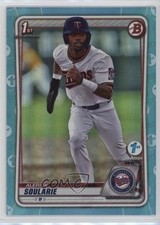 2020 Bowman Draft 1st Edition Sky Blue Foil Alerick Soularie #BD-94 0w7