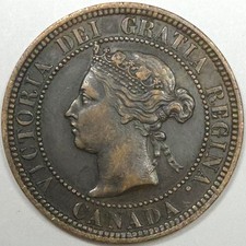 1882-H Canada Large One Cent (Lot#2)