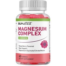 Magnesium Complex Gummies 800mg - 60 Counts 60 Count Pack of 1 
