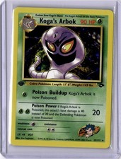 Koga's Arbok (25) Gym Challenge 1st edition 25/132 LP on eBay