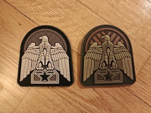 Lot Of 2 MSM Industrial Eagle Patches