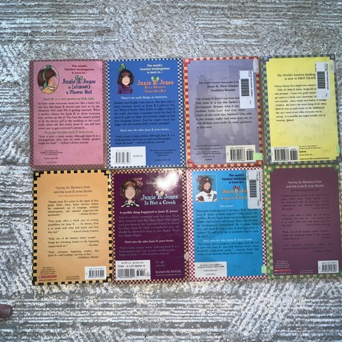 Lot of 8 Junie B Jones Books By Barbara Park Classroom Copy / Copies Teacher - Picture 4 of 8