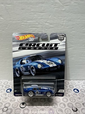 Hot Wheels 2018 50th Anniversary Shelby Cobra Daytona Coupe Real Riders 1:64