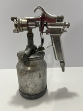 Vintage Devilbiss Type Mbc Suction Feed Paint Spray Gun W Original Aluminum Cup