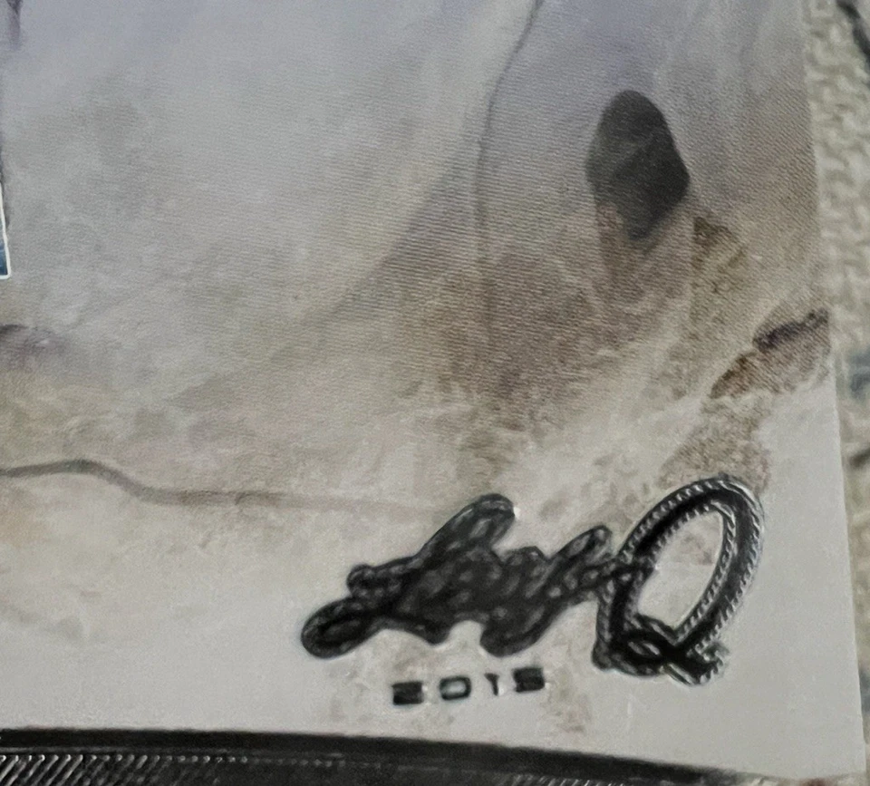 Muestra autógrafa Leaf Jack Eichel 2015 parche de 3 colores automático Vegas Golden Knights Foto 4 de 4