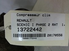 Climatisation et Accessoires Renault SCENIC