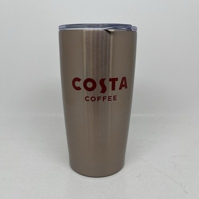 Costa Coffee Travel Cup Mug Stainless Steel 20 oz Metal Brand New Promo