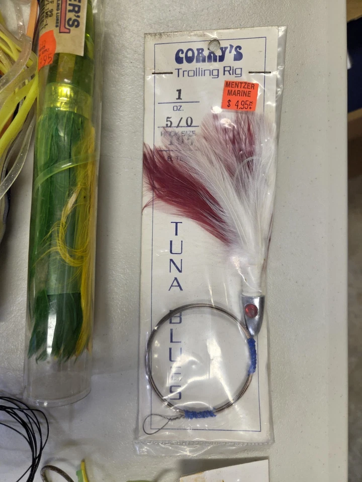 Lot of 20 Tuna-Marlin Trolling Lures, Etc.- Williamson, Coray's, Zukers Etc. - Image 2 of 4