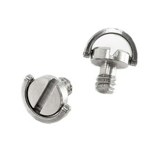Pack Of 2 Stainless Steel Quick Release Camera Screws For Tripod  Lens Collars