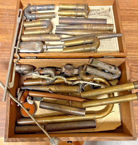 Vintage Vincent Bach et al Brass Horn repair parts/spare parts, good condition.