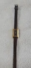 Vintage Timex Wind Up Watch Square Face Gold Tone Good Condition