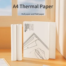 2 Rolls A4 Thermal Paper Perfect For PDF File Photo Receipt Printing