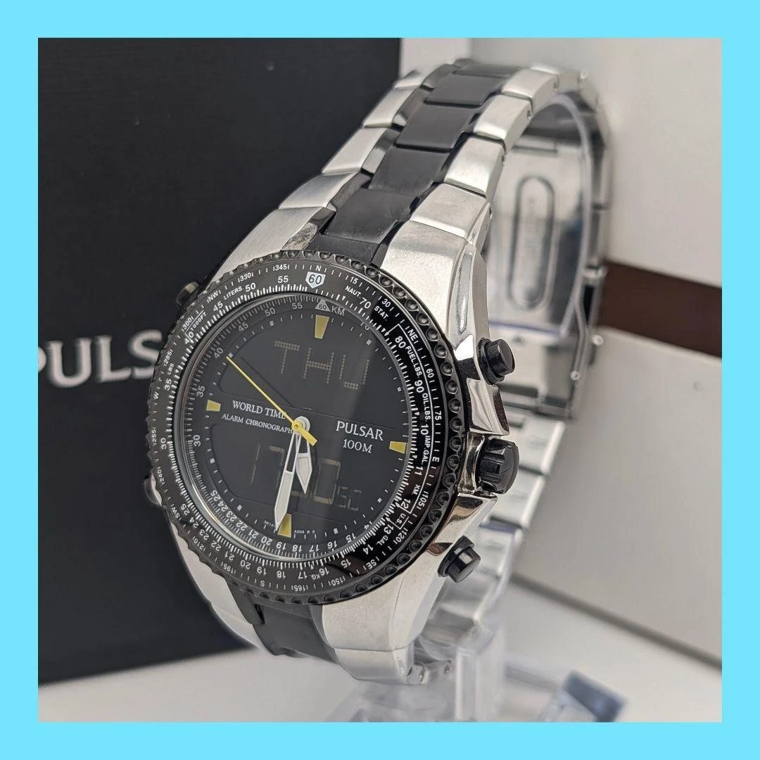 Seiko Pulsar Analog & Digital Wristwatches for sale | eBay