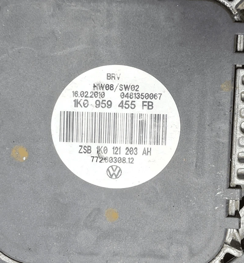 1K0959455FB Elettroventola  AUDI A3 (8P) 1.6 TDI CR FAP (66Kw) Ber. 5p/d/1598cc - Immagine 3 di 3