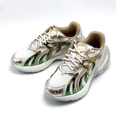 NEW* WOMEN PUMA Inverse Shimmer Warm White-Archive Gold (402972 01