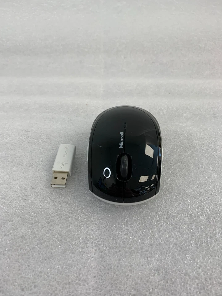 Microsoft Wireless Mouse 5000 MDL 1387 Laser 5-Button w/ USB Dongle FREE SHIP - Image 2 of 4