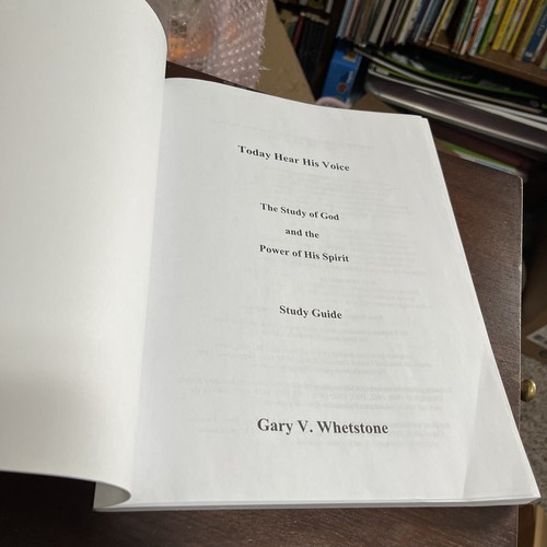 Today Hear His Voice by Dr. Gary Whetstone 2006 Trade Paperback - Free Shipping - Picture 7 of 12