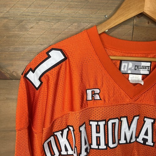 Russell Athletic Collegiate Legends Barry Sanders #21 OK State Jersey Size 56 - Picture 2 of 8