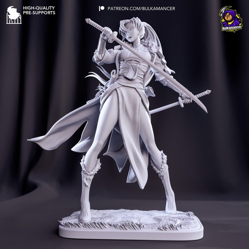 Lyn - Unpainted | Unassembled 3D printed Resin Model Kit - Picture 8 of 8