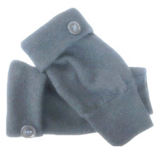 FINGERLESS GLOVES BLUE NAVY 100 MERINO WOOL ONE SIZE S M L MITTS WOMEN'S LADIES