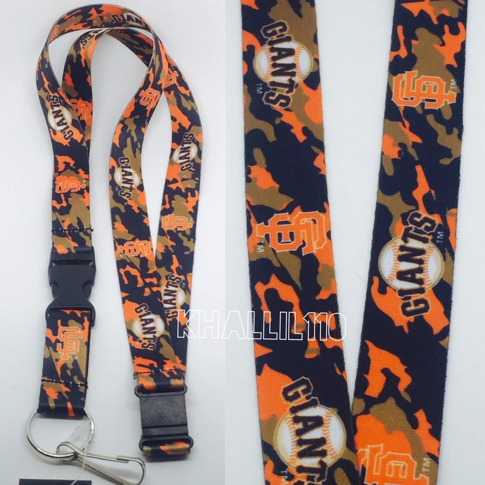 MLB San Francisco Giants Keychain Lanyard - Pick Your Color! - Image 4 of 4