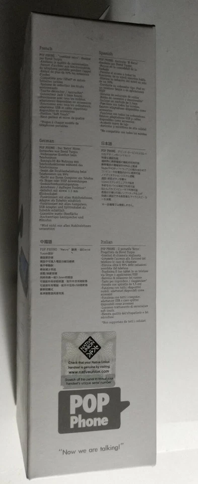 Native Union Red Pop Phone “Retro” Handset Compatible With All Devices NIP - Image 4 of 4