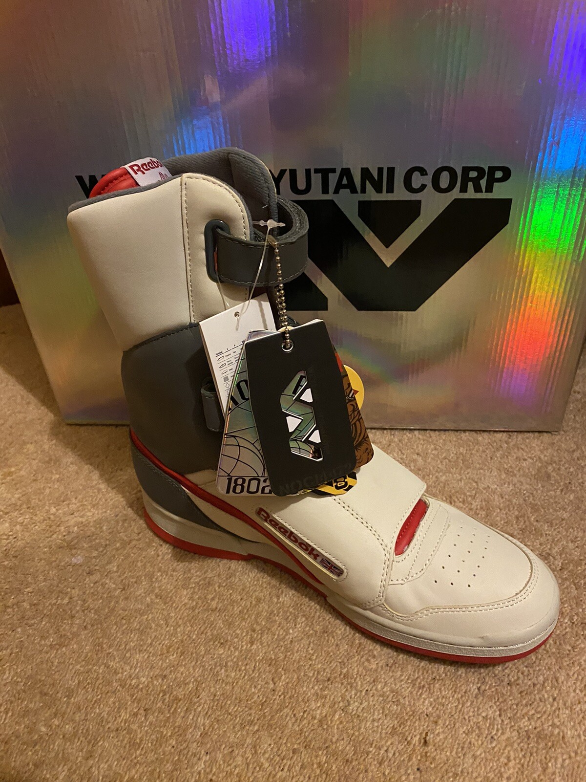 reebok alien stompers, only 426 made, size uk 9, authentic by reebok, never worn
