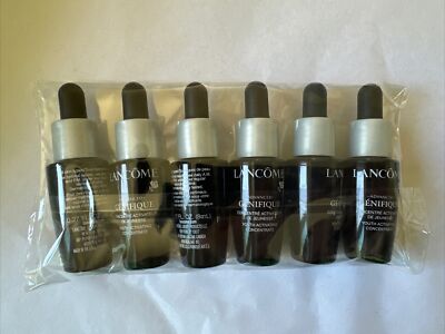 6 Lancome Advanced Genifique Youth Activating Concentrate Serum 0.23 oz/7 ml Ea