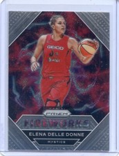 2021 Panini Prizm WNBA Fireworks Insert NO.20 Elena Delle Donne - Washington Mys