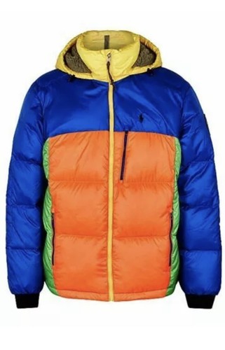 NWT Polo Ralph Lauren Sportsman 750 Duck Down Fill Wildlife Colorblock Jacket. M - 第 3/12 張圖片