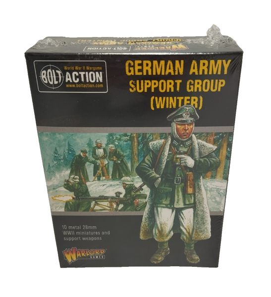 Warlord Games German Army Support Group 28Mm Ger Bolt Action WW2 Hq Neu *-image