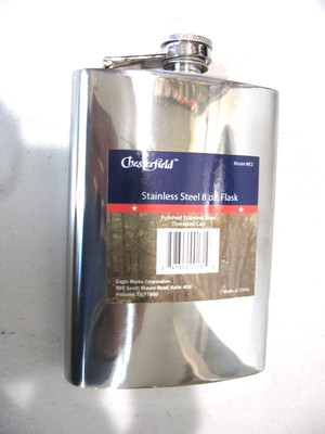 Chesterfield Stainless Steel 8 oz Flask