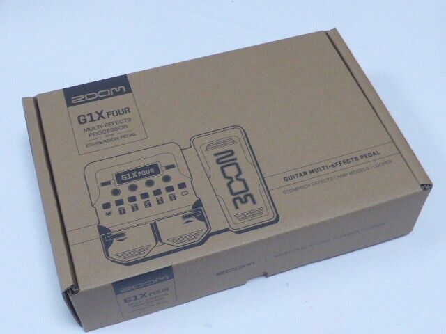 ZOOM G1X FOUR Guitar Multi-Effects Processor New in Box | eBay