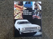 Ford Falcon Xa Panel Van Brochure.