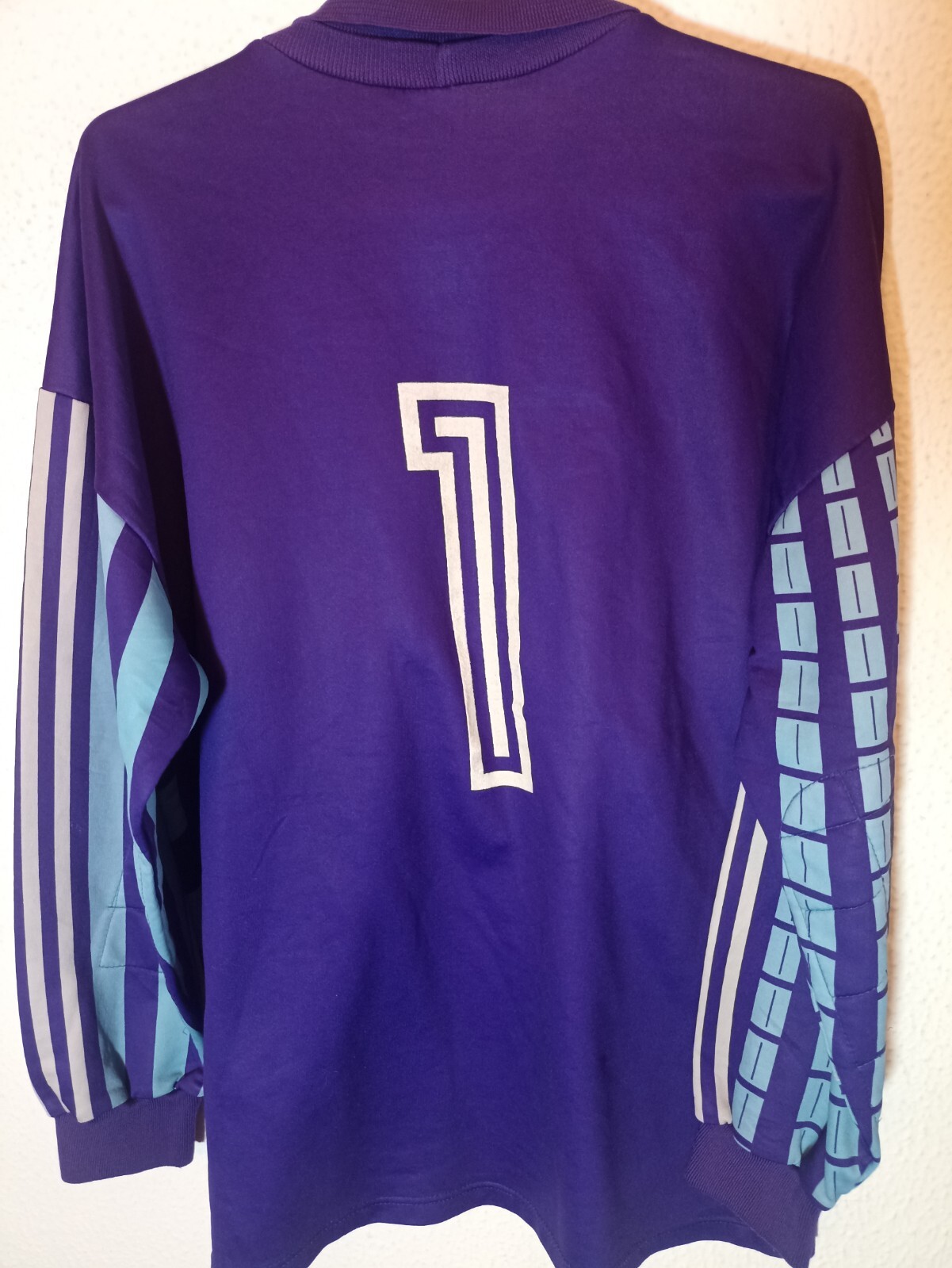 Adidas goalkepper portero Match worn Football Shirt vintage maglia fussball xl eBay