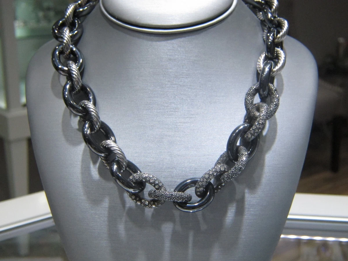 David yurman extra hotsell large oval link necklace