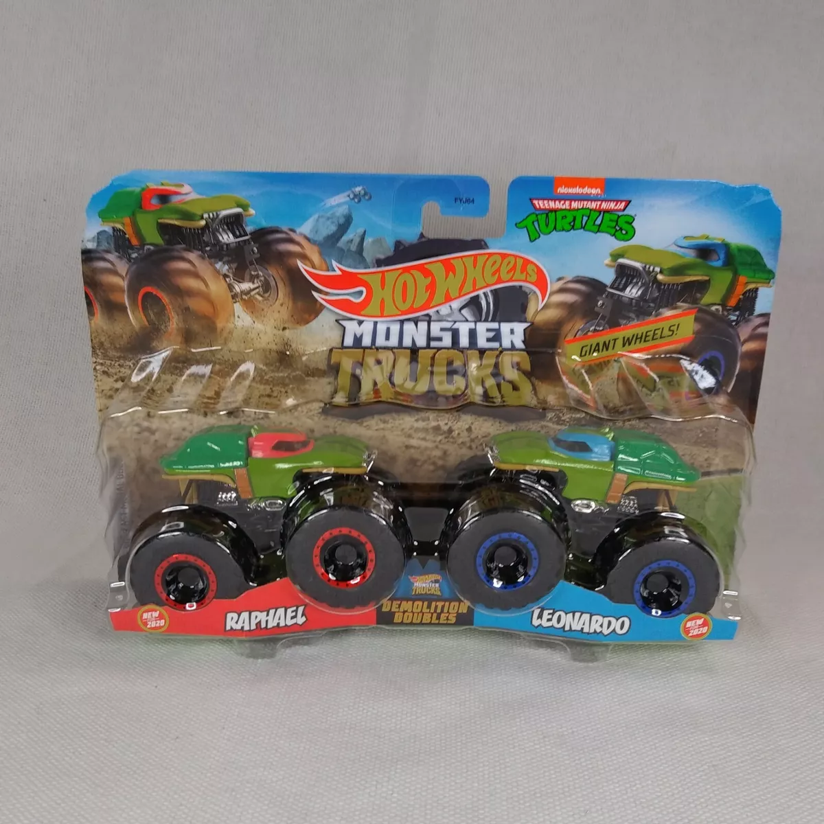 Hot Wheels Monster Trucks Oversized Teenage Mutant Ninja Turtles