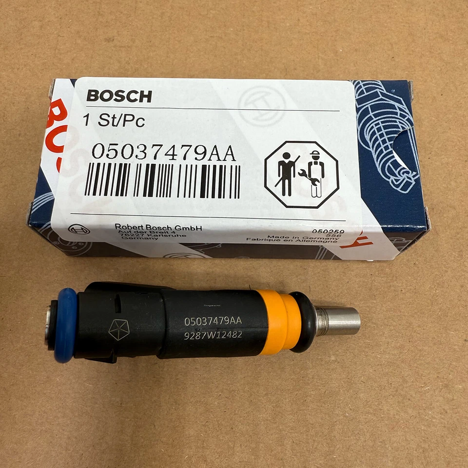 Injetores de combustível 8X BOSCH 05037479AA para 11-17 RAM 1500 2500 3500 Dodge 5.7L V8 - Imagem 4 de 4