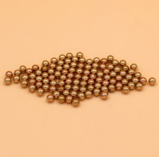 7mm 5PCS Brass H62 Solid Balls Loose Bearing Balls High Precision