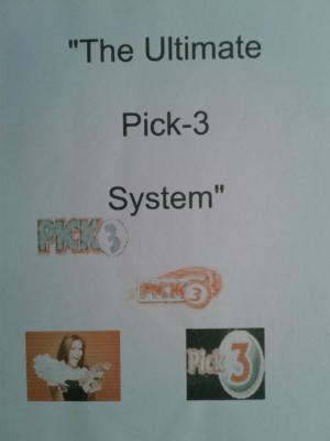 PICK 3 LOTTERY  *Bonus- ''How To Win At Black Jack* (Included! Limited Time!)