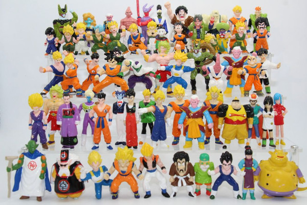 1989 DRAGON BALL MINI FIGURES FIGURINE BS /STA BANDAI AB TOYS