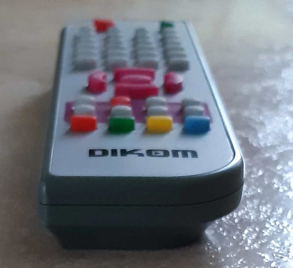 Telecomando Dikom decoder digitale terrestre DVBT 134, 135 scart, 235, 300 usb - Immagine 2 di 4