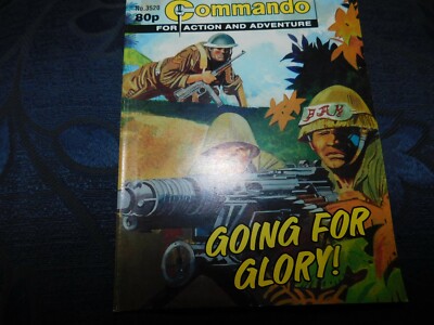 COLLECTABLE COMMANDO COMIC # 3520 2002 GOING FOR GLORY