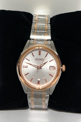 セイコー　レディースサングラス SEIKO - Classic Stainless Steel Rose Gold Women's Quartz Watch