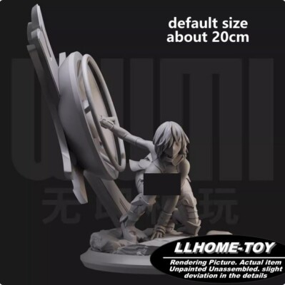 Anime FGO Mash Kyrielight Shielder Resin 3D Print GK Figure DIY Model
