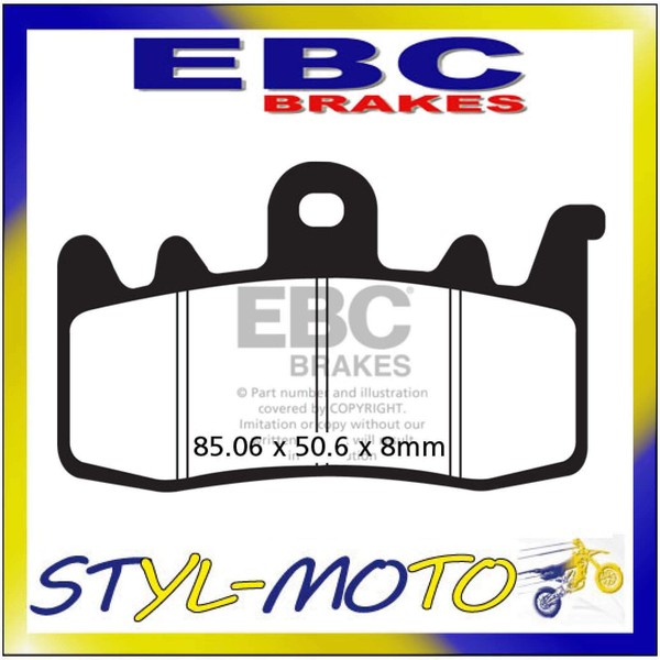 FA630HH BeläGe Sinter Vorne Ebc Ducati 939 Sp Hypermotard 2016-2018-image