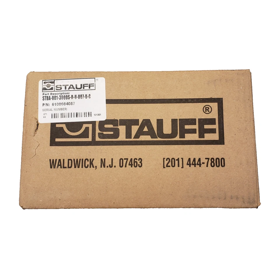 Acumulador de vejiga STAUFF 6100084087 STBA-001-3000S-B-U-U07-U-C / 1 Qt 3000 PSI Foto 4 de 4