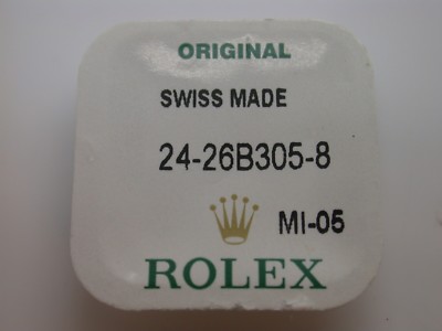 Genuine Rolex Crown 24-26B305-8 Yellow Gold Factory Sealed NOS NEW   
