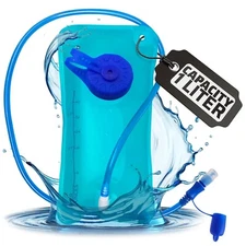 PACK of 2  Leak Proof  Water Bladder for Hiking Backpack 1 Liter Hydration Bags